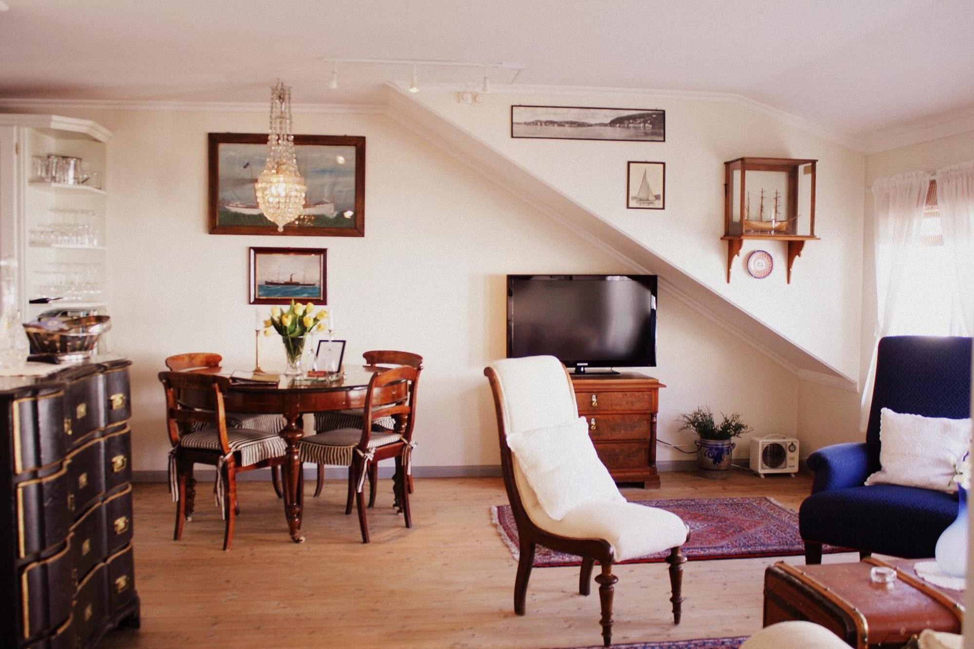 Risør Det Lille Hotel חדר תמונה